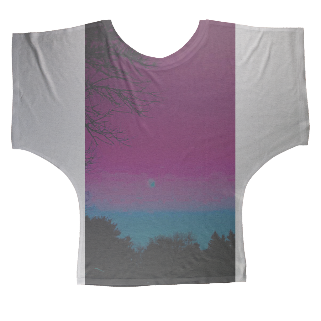 Twilight Sublimation Batwing Top