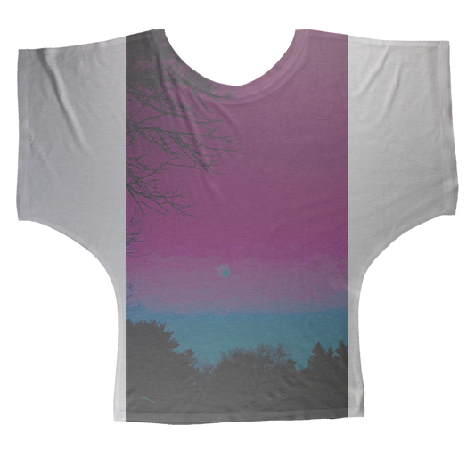 Twilight Sublimation Batwing Top