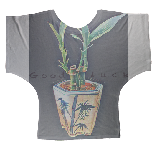 Good Luck Sublimation Batwing Top