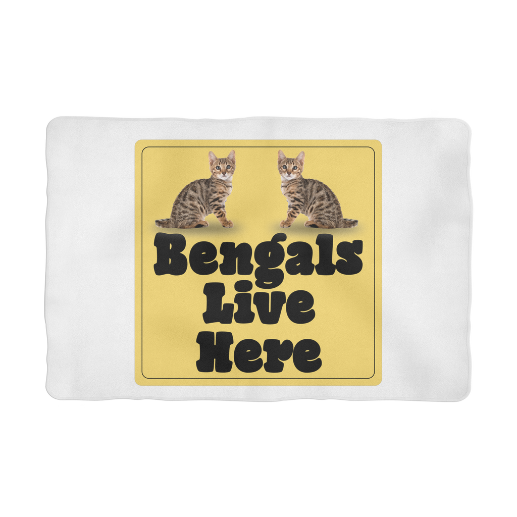 Bengals Sublimation Pet Blanket