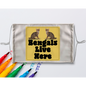 Bengals Sublimation Colouring Face Mask