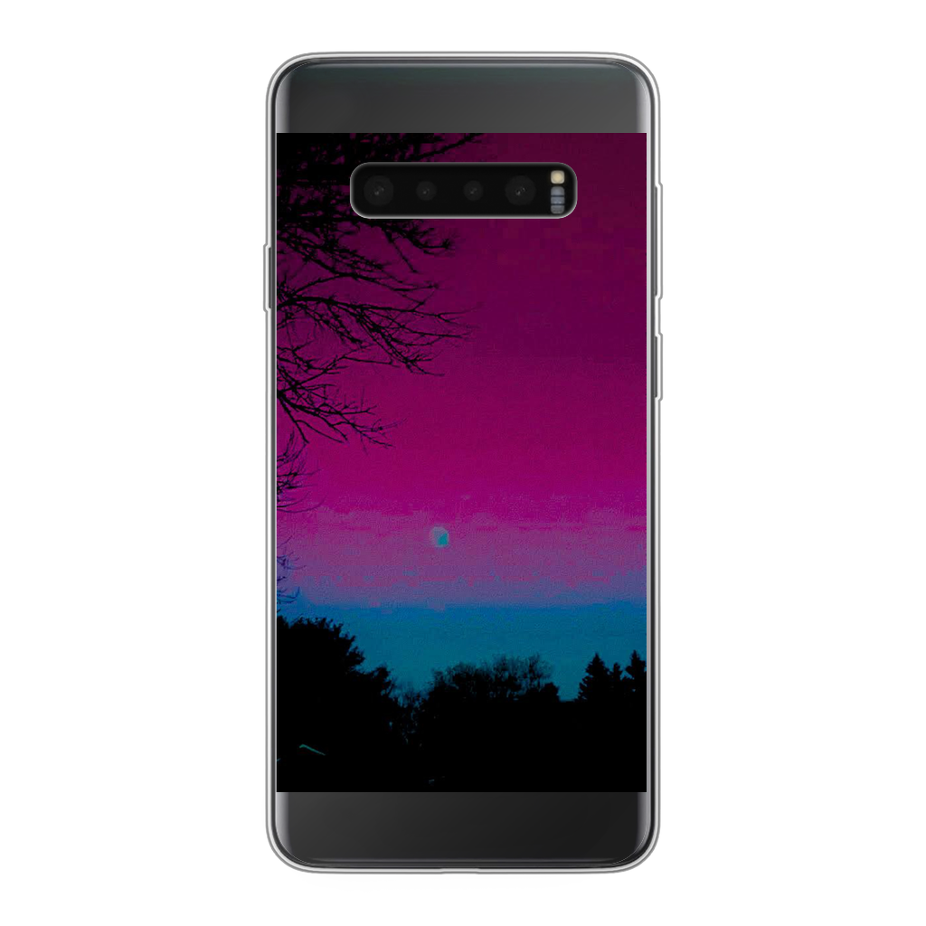 Twilight Back Printed Transparent Soft Phone Case