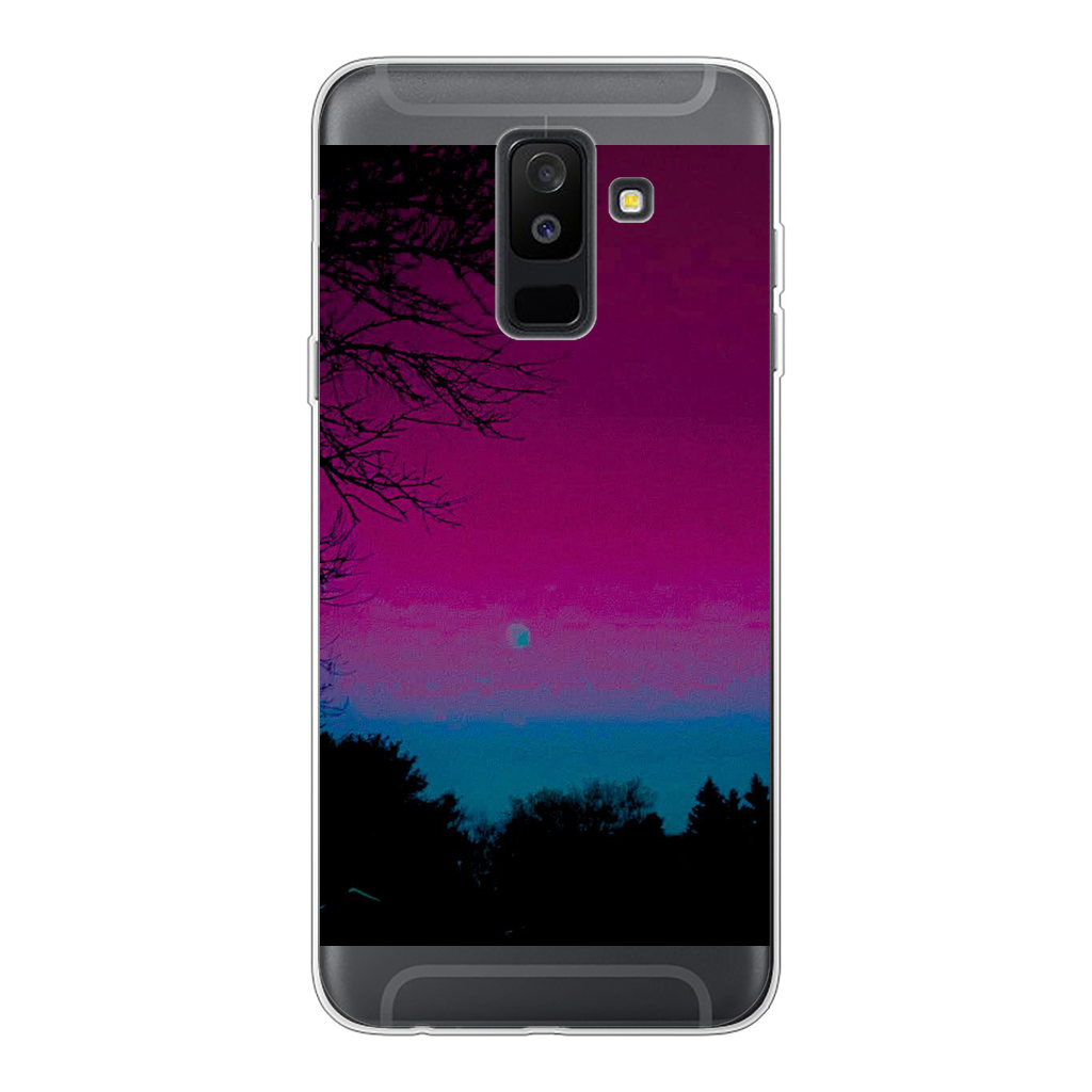 Twilight Back Printed Transparent Soft Phone Case