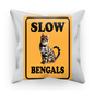 slow bengals Sublimation Cushion Cover