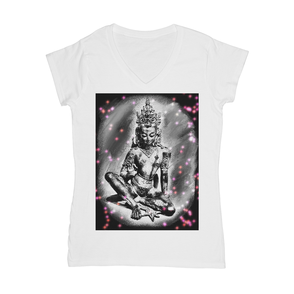 Good Fortune Classic Women's V-Neck T-Shirt