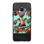 Harmonious Back Printed Black Soft Phone Case