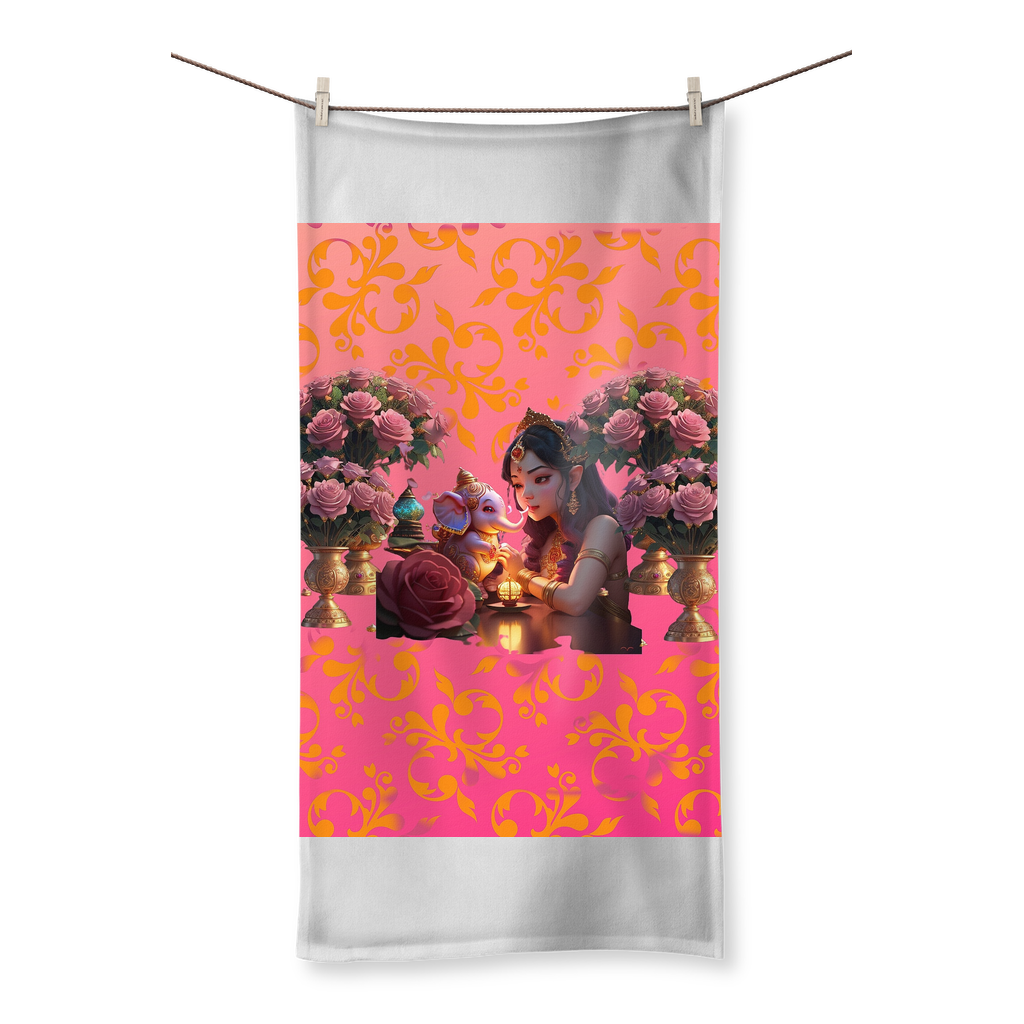 Best Friend Sublimation All Over Towel