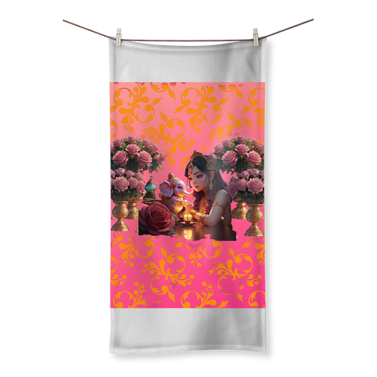 Best Friend Sublimation All Over Towel