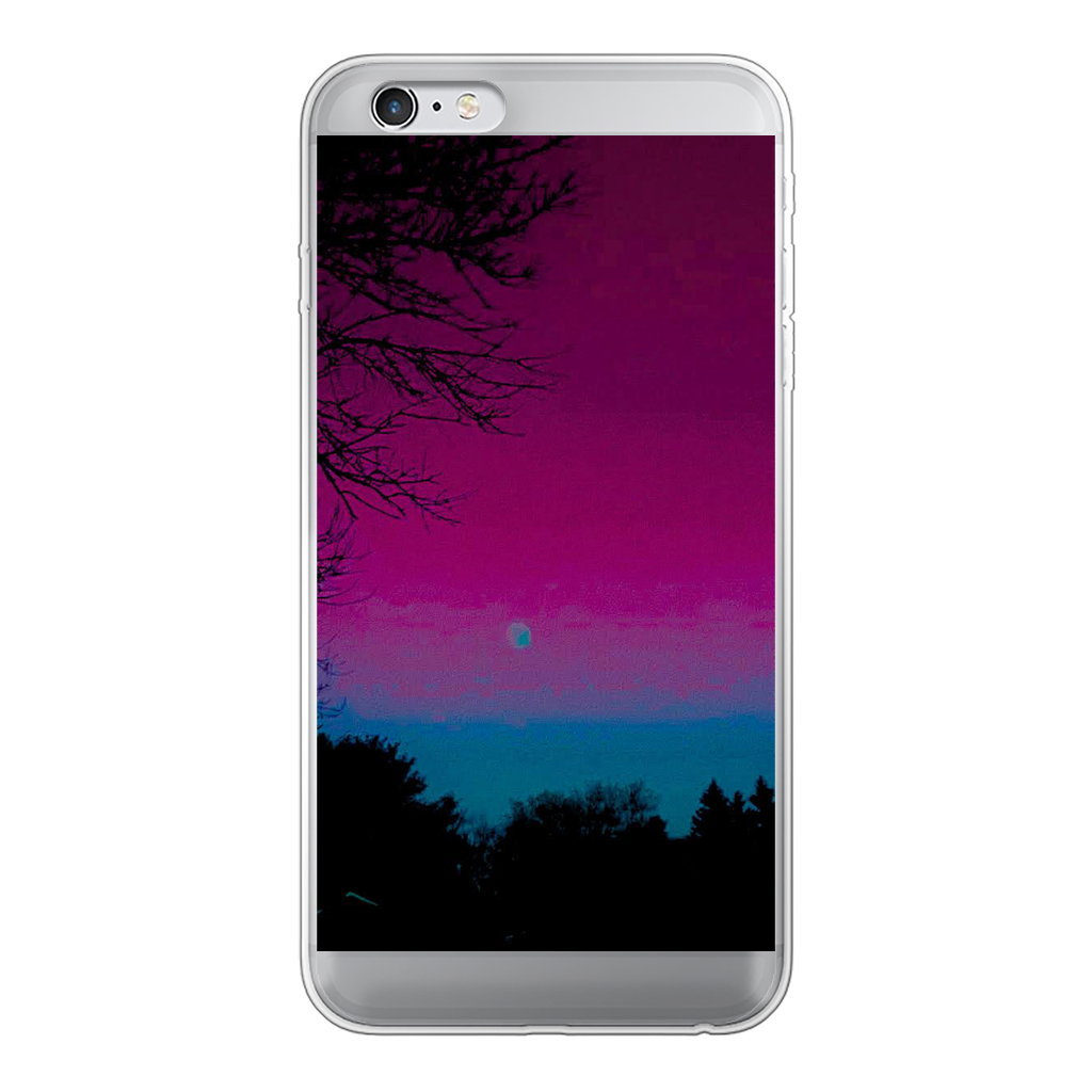 Twilight Back Printed Transparent Soft Phone Case