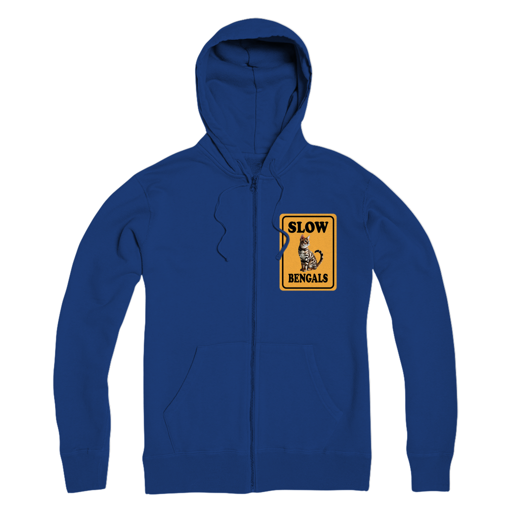 slow bengals Premium Adult Zip Hoodie