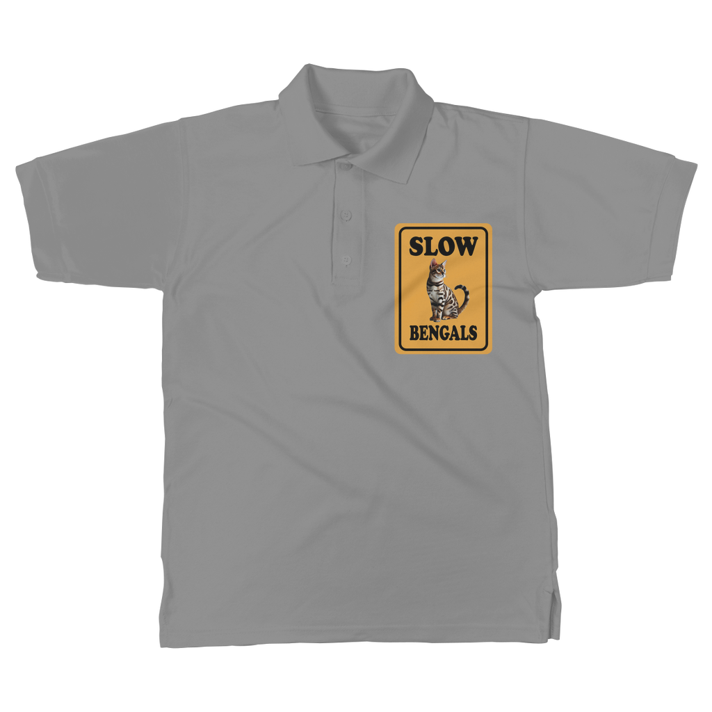 slow bengals Classic Adult Polo Shirt