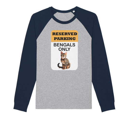 Bengals only Premium Raglan Long Sleeve Shirt