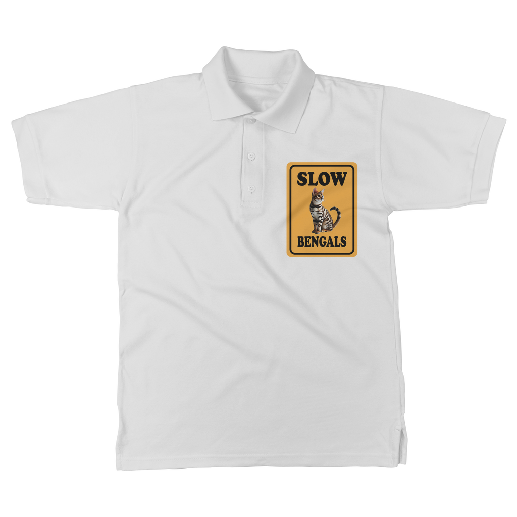 slow bengals Classic Adult Polo Shirt