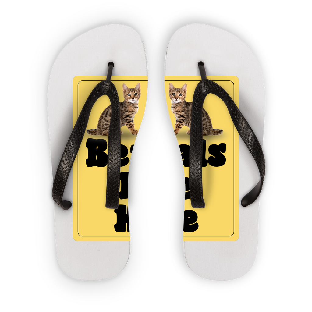 Bengals Adult Flip Flops