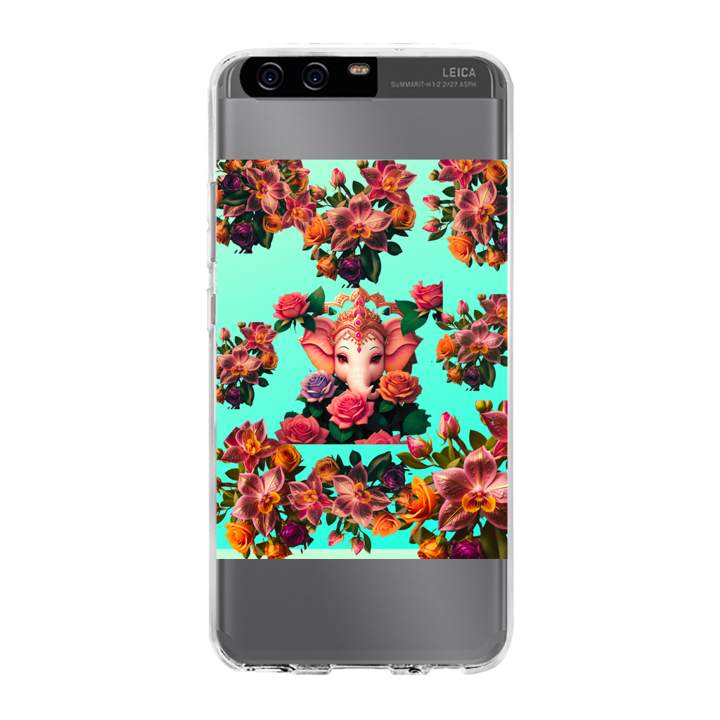 Harmonious Back Printed Transparent Hard Phone Case