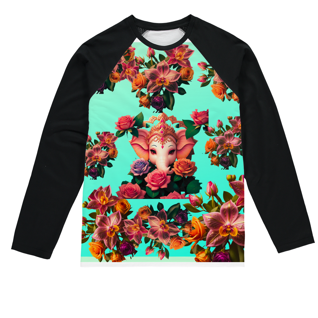 Harmonious Sublimation Baseball Long Sleeve T-Shirt