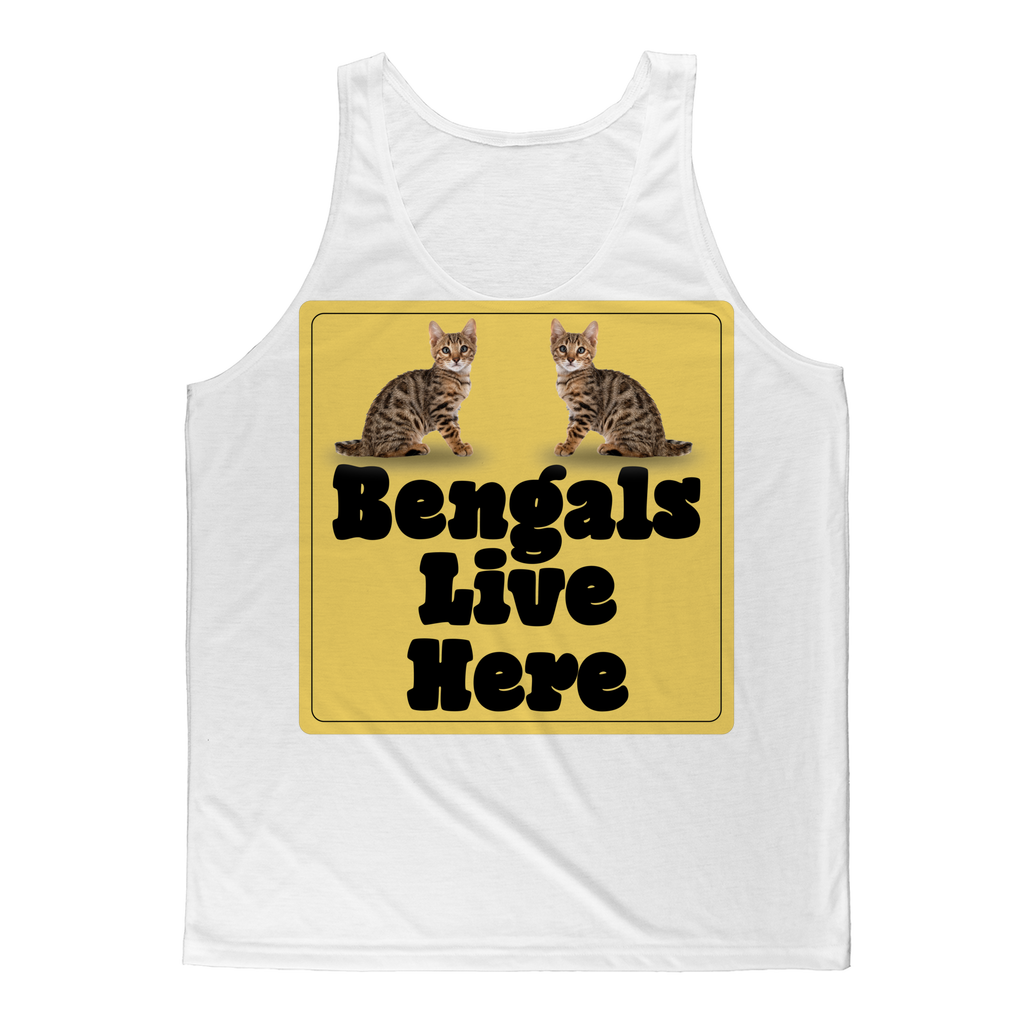 Bengals Classic Sublimation Adult Tank Top