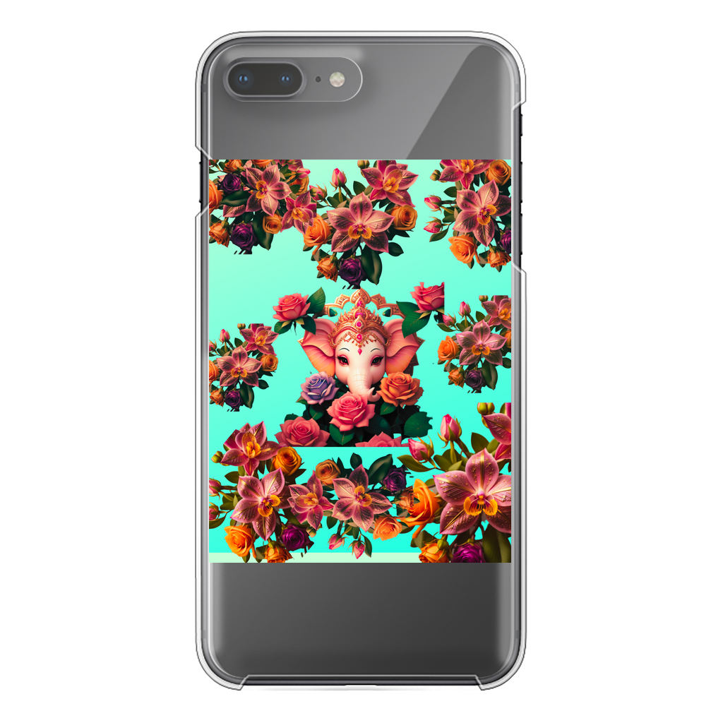 Harmonious Back Printed Transparent Hard Phone Case