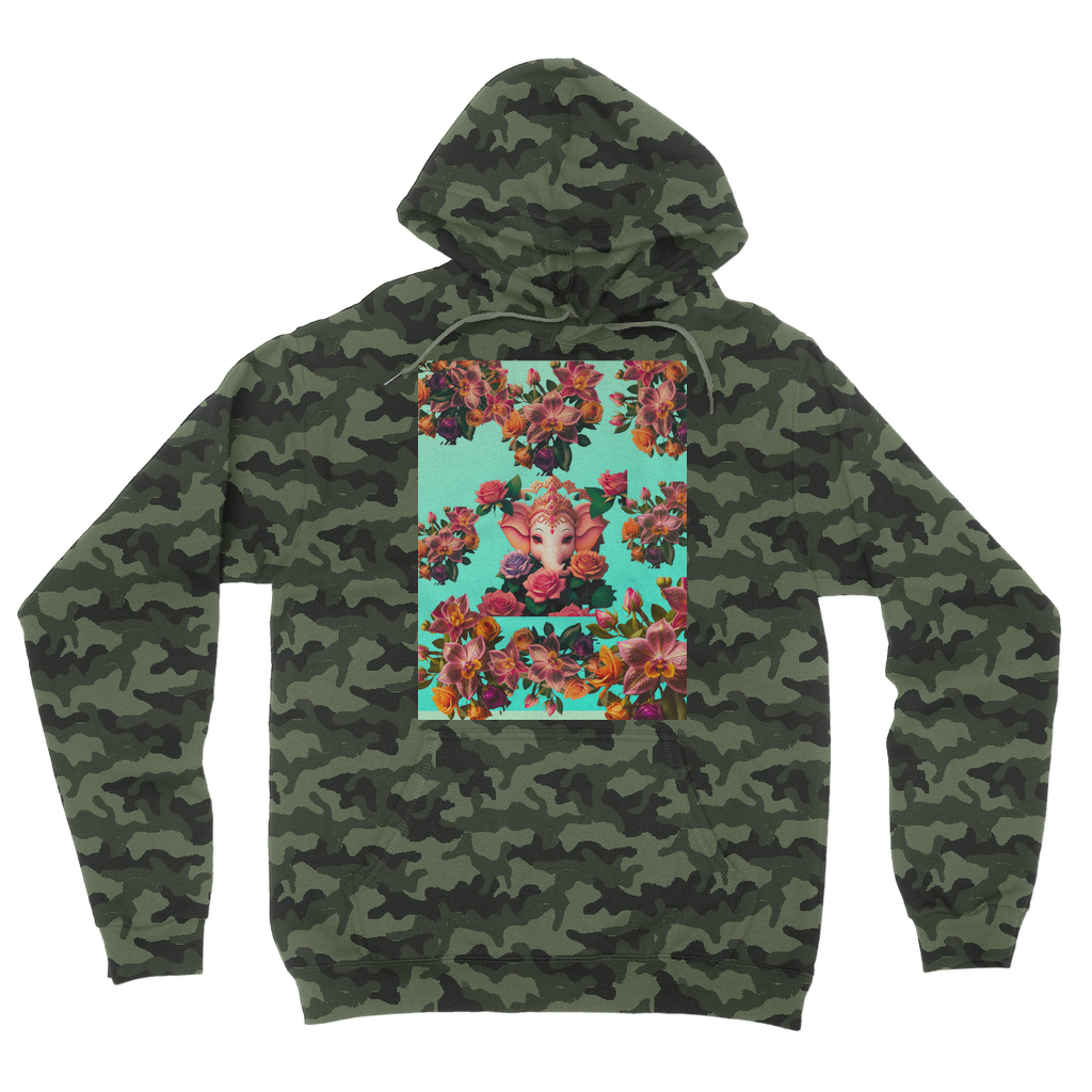 Harmonious Camouflage Adult Hoodie