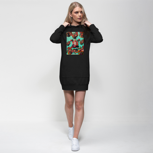 Harmonious Premium Adult Hoodie Dress