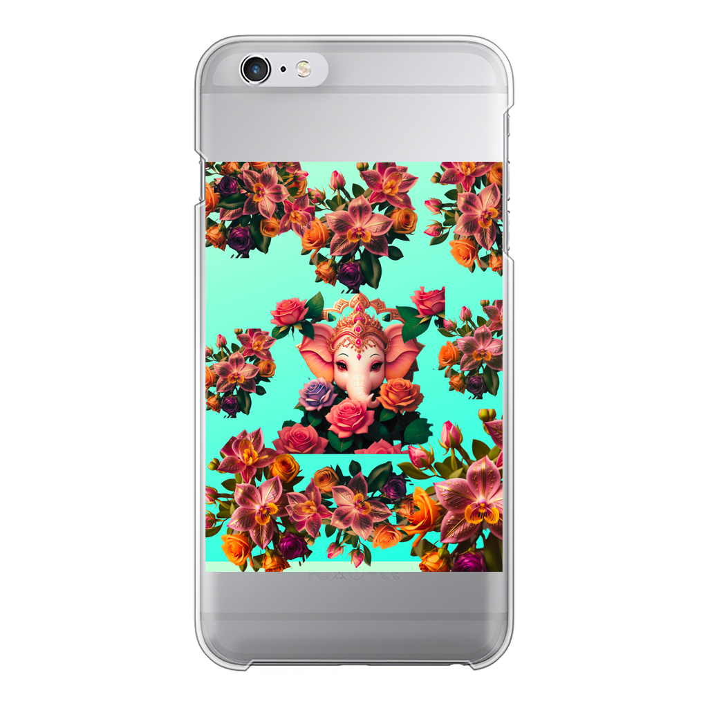 Harmonious Back Printed Transparent Hard Phone Case