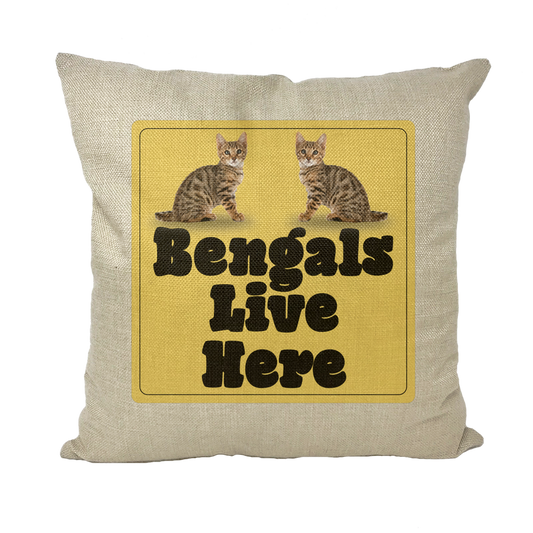 Bengals Throw Pillows