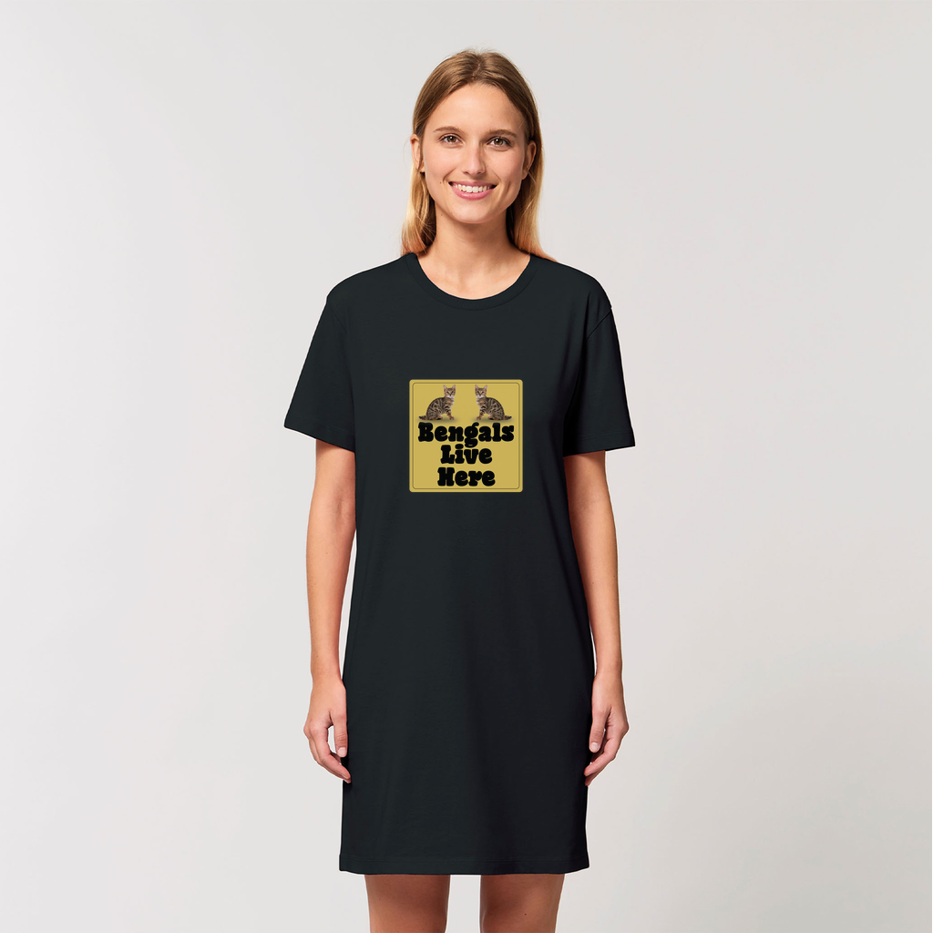 Bengals Organic T-Shirt Dress