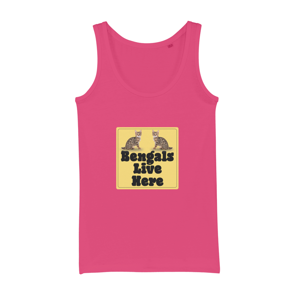 Bengals Organic Jersey Womens Tank Top