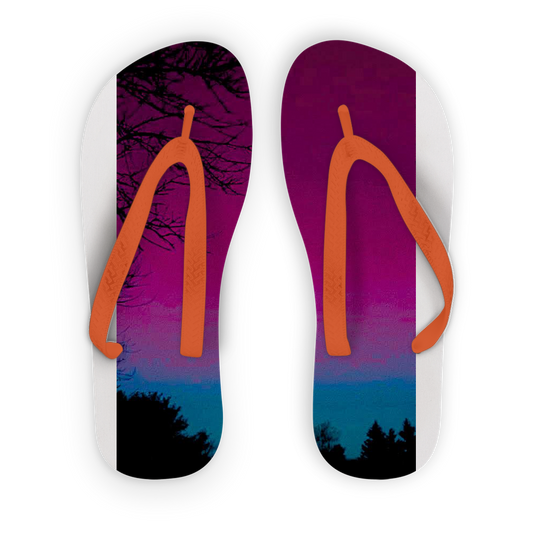 Twilight Adult Flip Flops