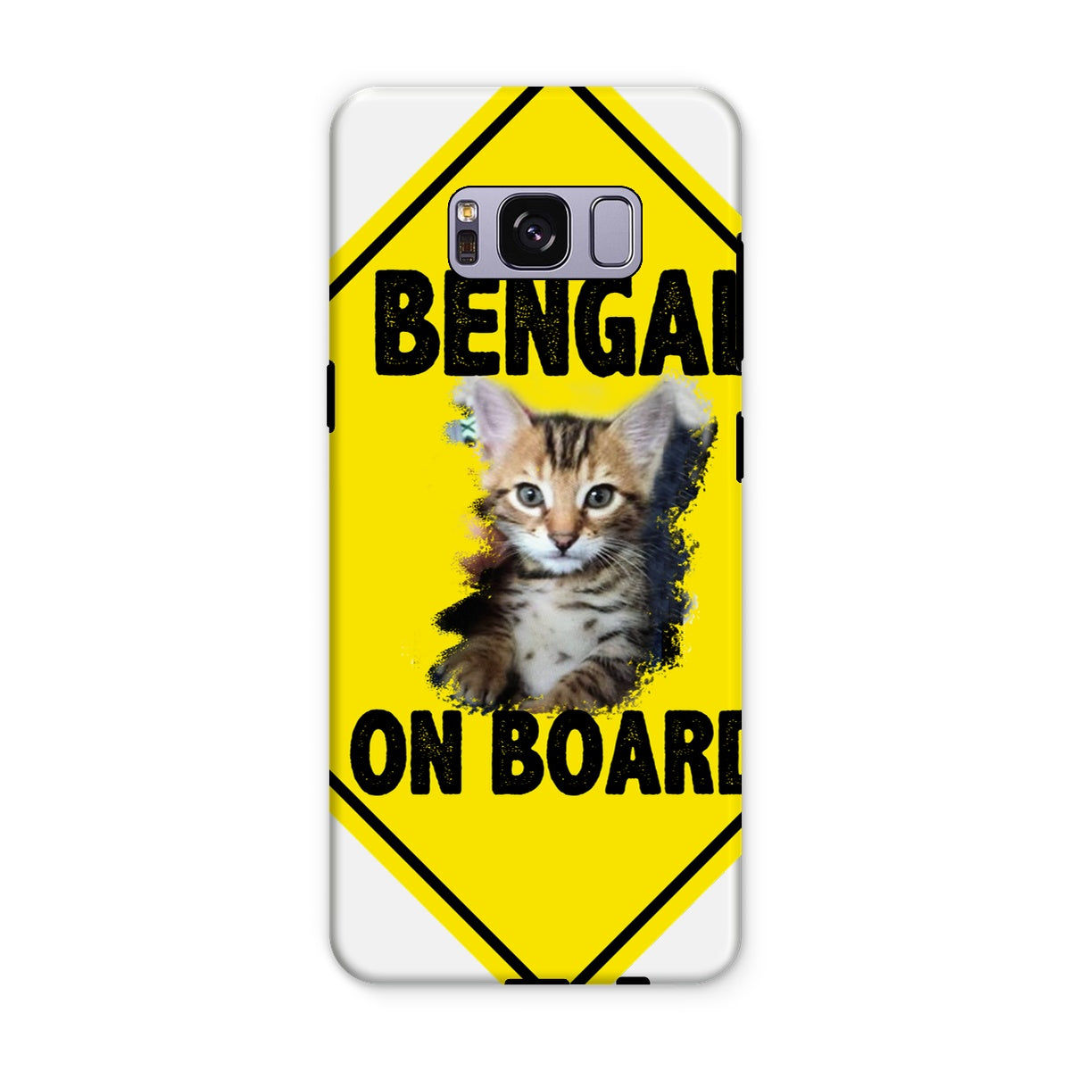 Bengal on Board  Tough Phone Case