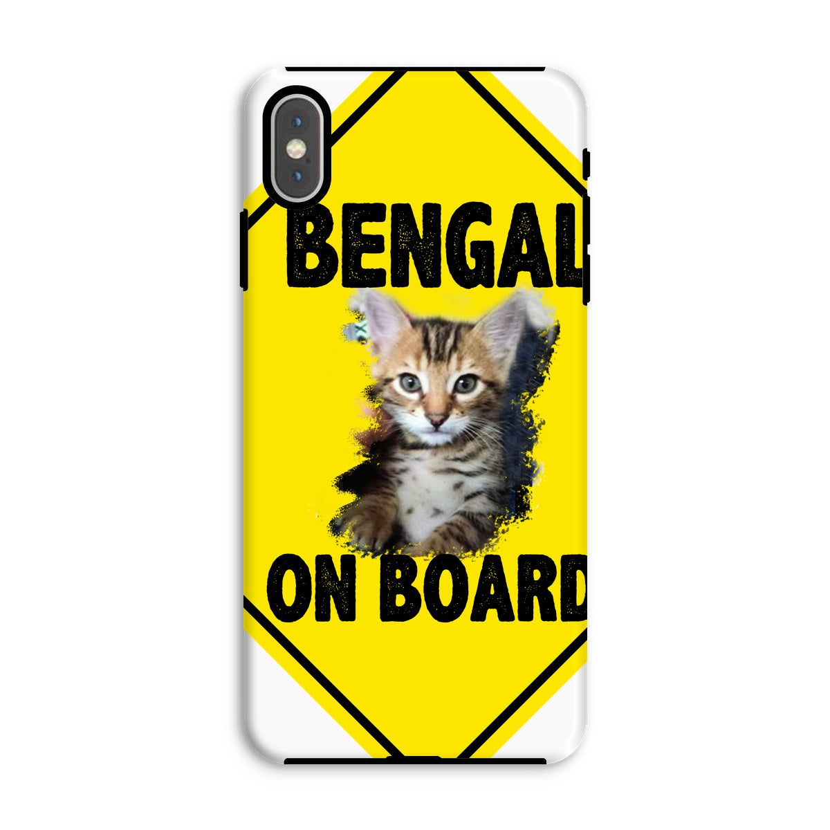 Bengal on Board  Tough Phone Case