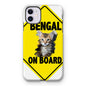 Bengal on Board  Tough Phone Case