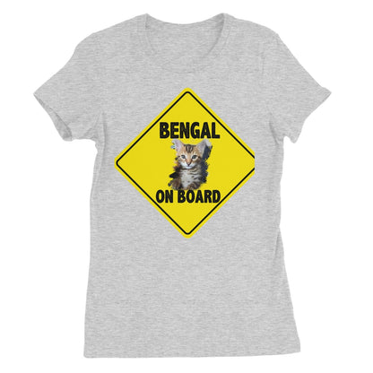 Bengal on Board  Women's Favourite T-Shirt