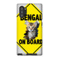 Bengal on Board  Tough Phone Case