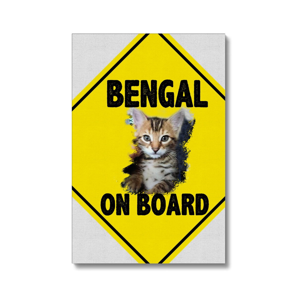 Bengal on Board  Eco Canvas