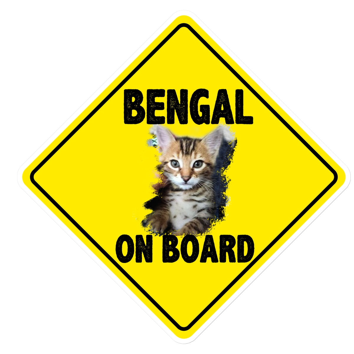 Bengal on Board  Sticker