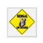 Bengal on Board  Framed Photo Tile