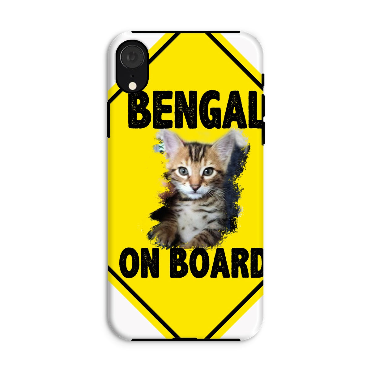 Bengal on Board  Tough Phone Case