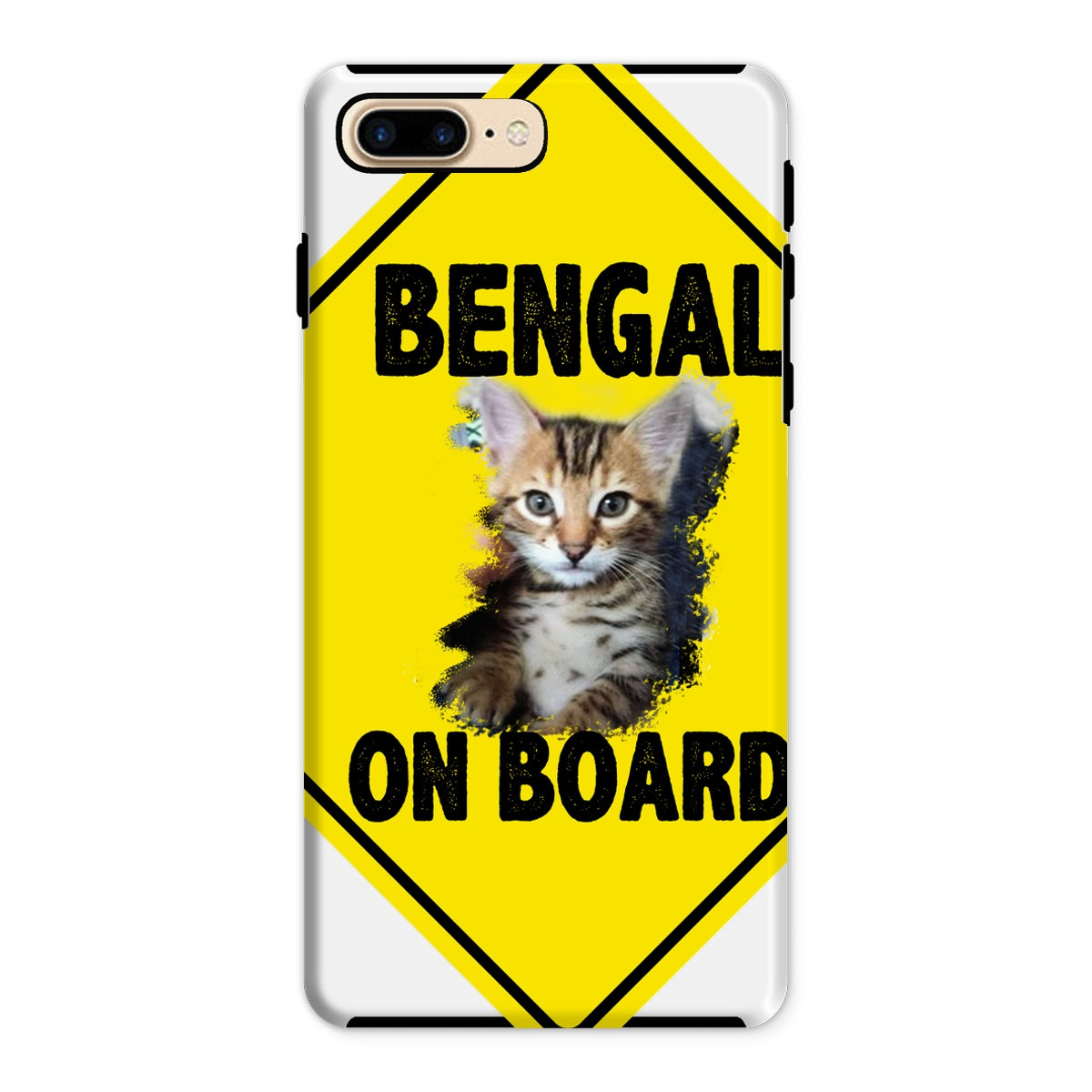 Bengal on Board  Tough Phone Case