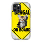 Bengal on Board  Tough Phone Case