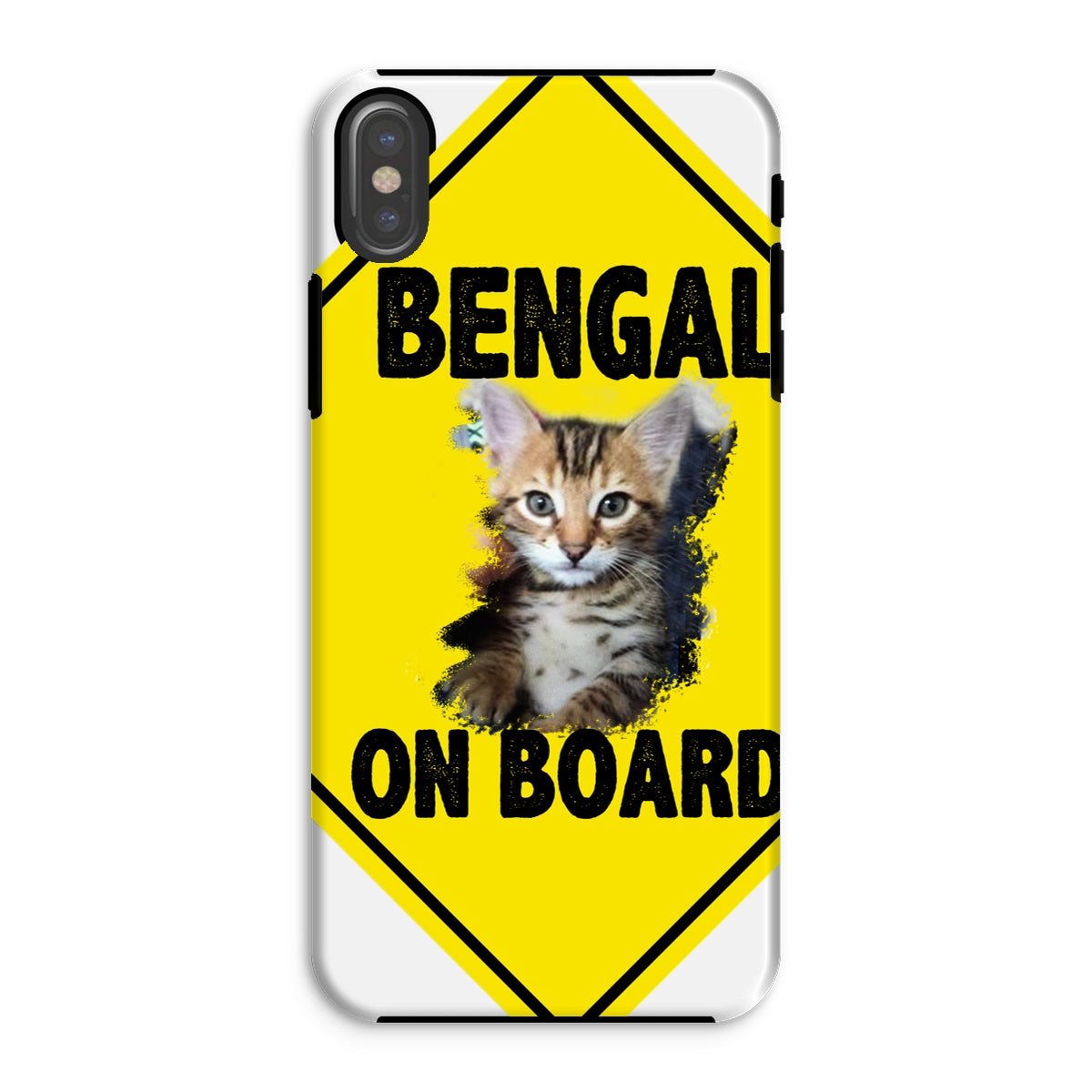 Bengal on Board  Tough Phone Case