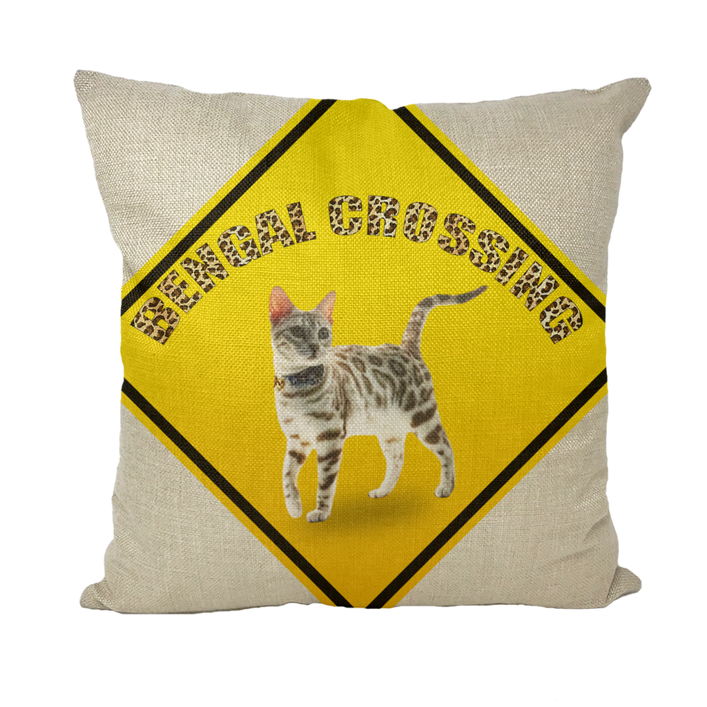 Bengals Bengal Crossing Throw Pillow with Insert