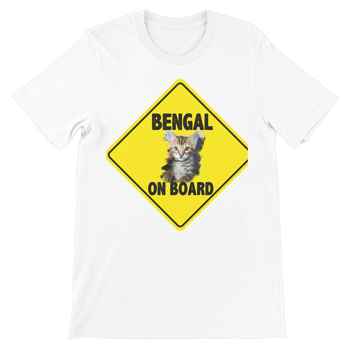 Bengal on Board  Unisex Short Sleeve T-Shirt