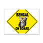 Bengal on Board  Framed Print