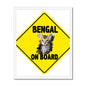 Bengal on Board  Budget Framed Poster