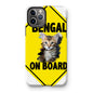 Bengal on Board  Tough Phone Case