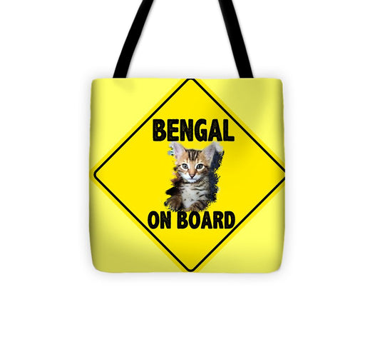 Bengal on Board - Tote Bag