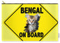 Bengal on Board - Zip Pouch