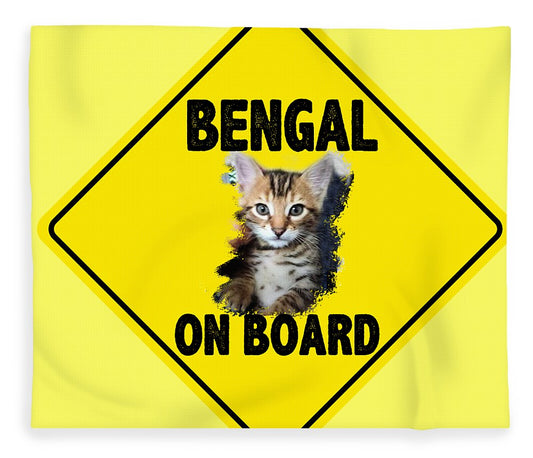 Bengal on Board - Blanket