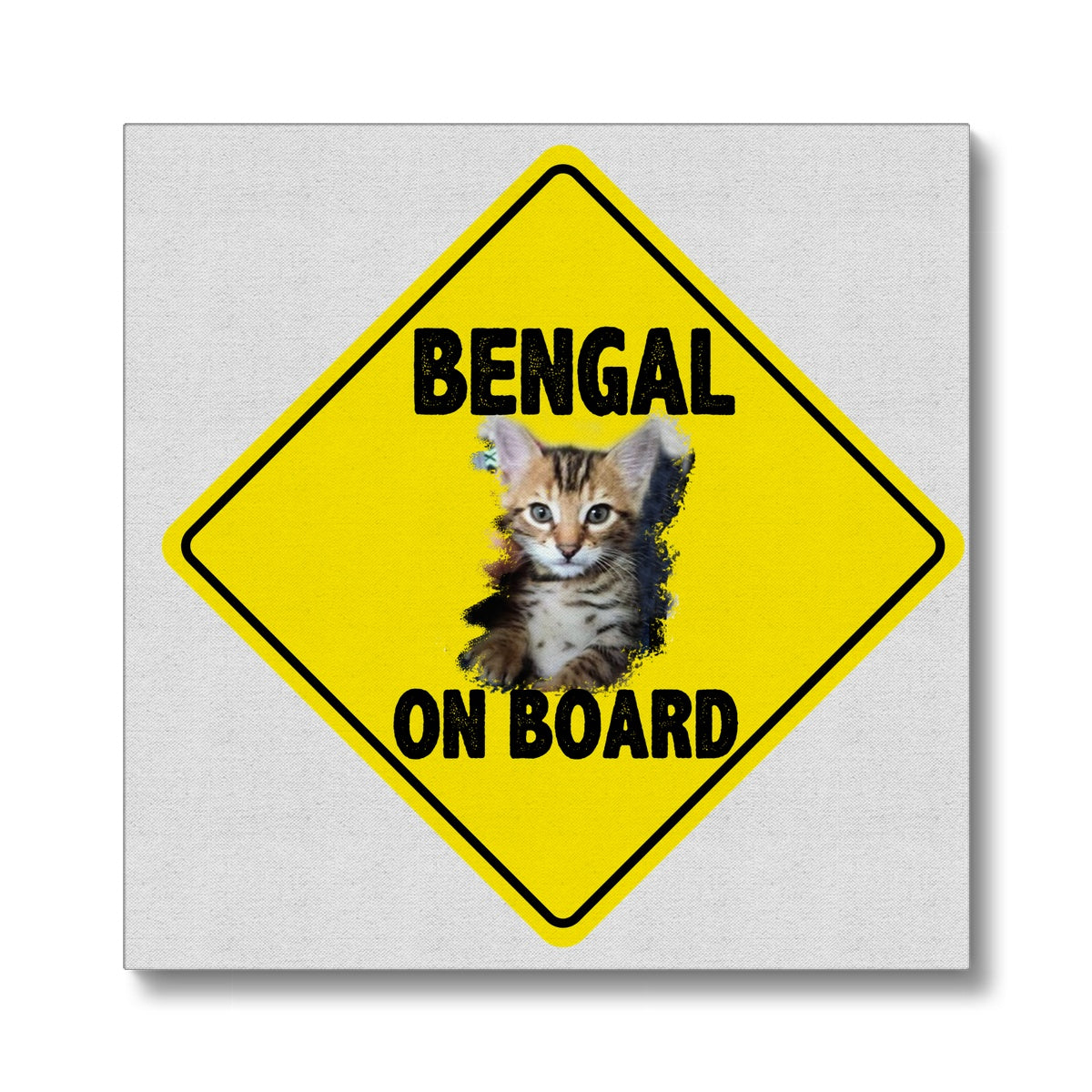 Bengal on Board  Eco Canvas